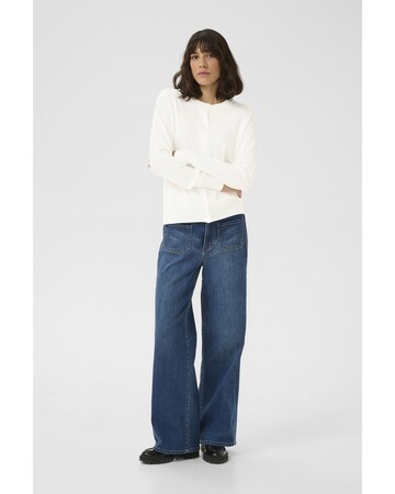 Cardigan 'Lizza' Kaffe en blanc : devant