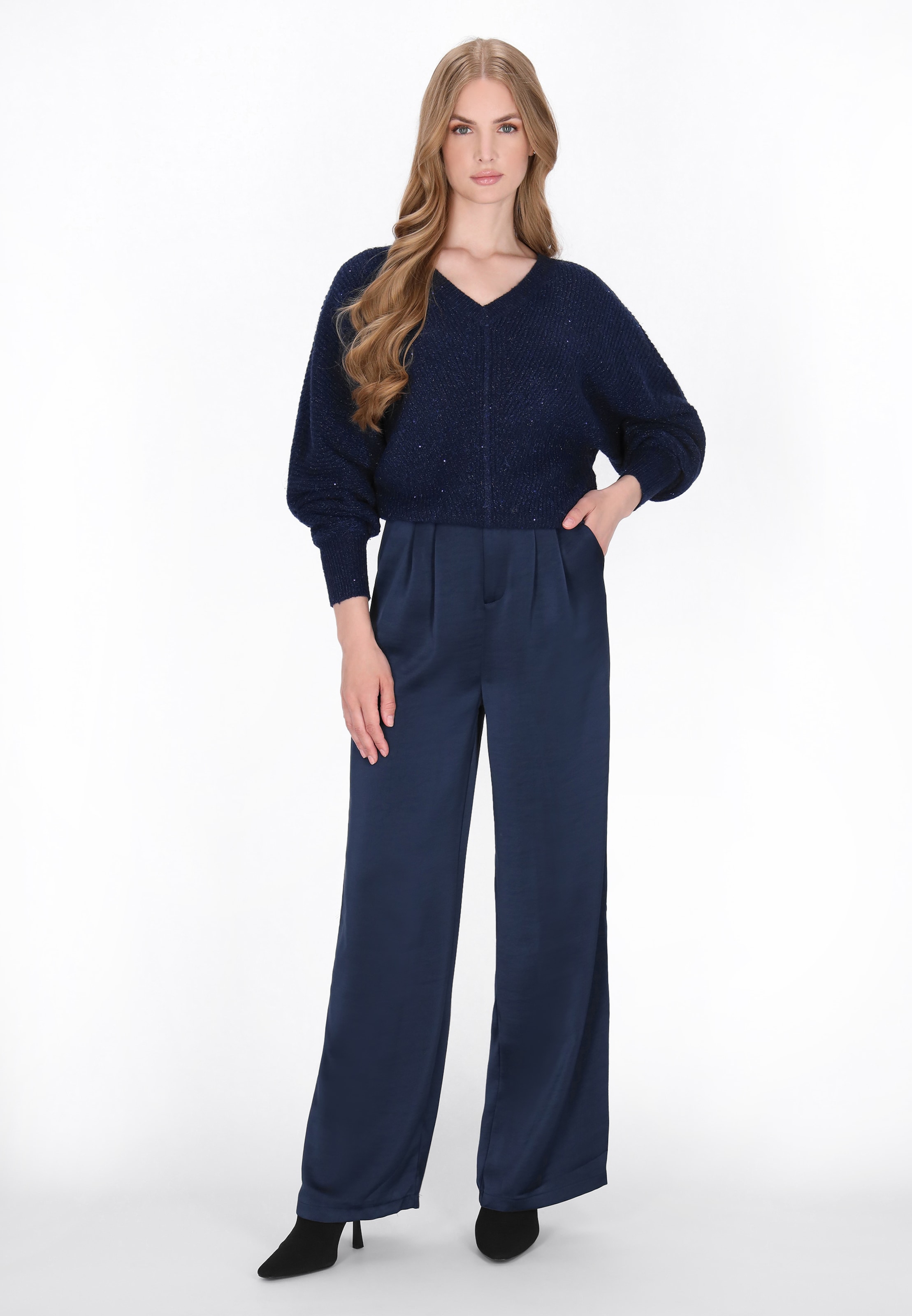 DreiMaster Klassik Πουλόβερ σε μπλε