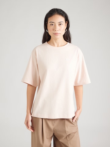 T-shirt BOSS en rose : devant