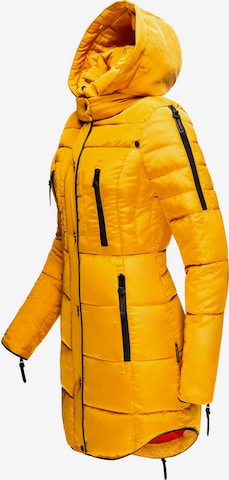 MARIKOO Winter Coat 'Moonshine' in Yellow