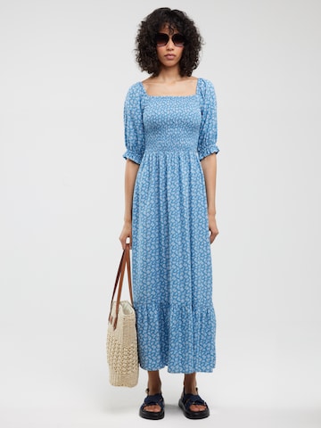 BIG STAR Jurk 'Dinova' in Blauw: voorkant