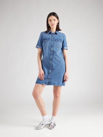 Robe-chemise 'ONLLisa' ONLY en bleu : devant