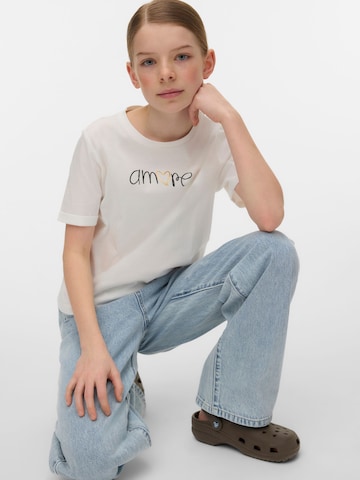 Vero Moda Girl Shirt 'VMIkami' in White