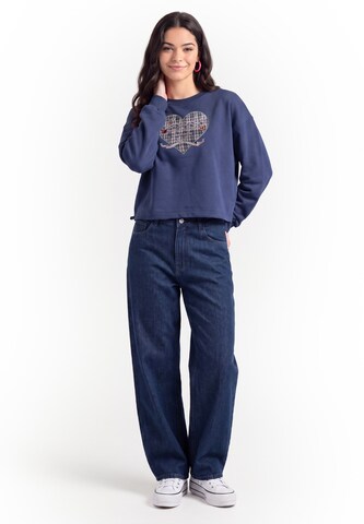 MYMO - Sweatshirt em azul