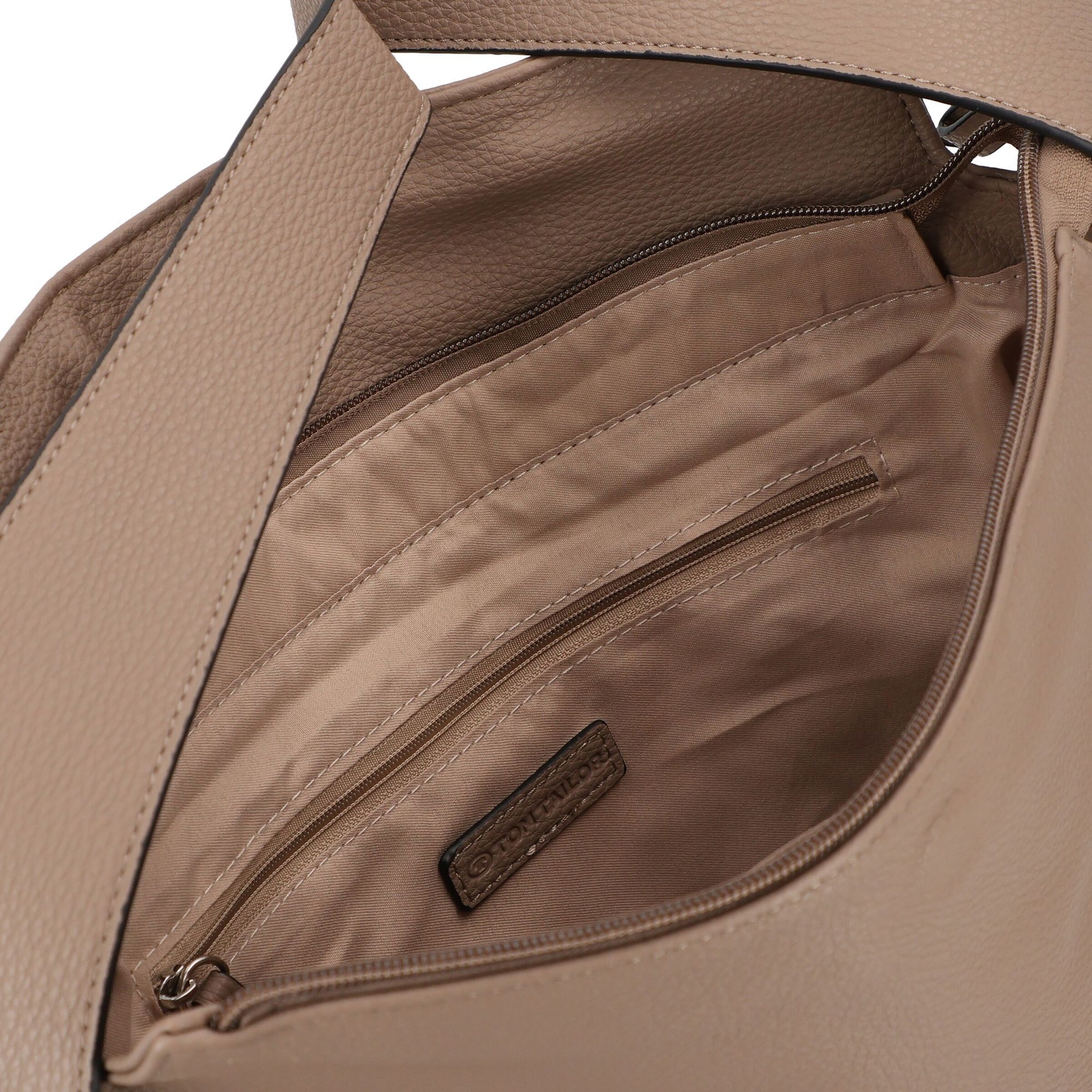 Borsa a spalla 'Rowan' di TOM TAILOR in beige