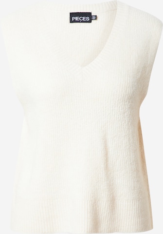 PIECES Sweater 'Jennifer' in Beige: front