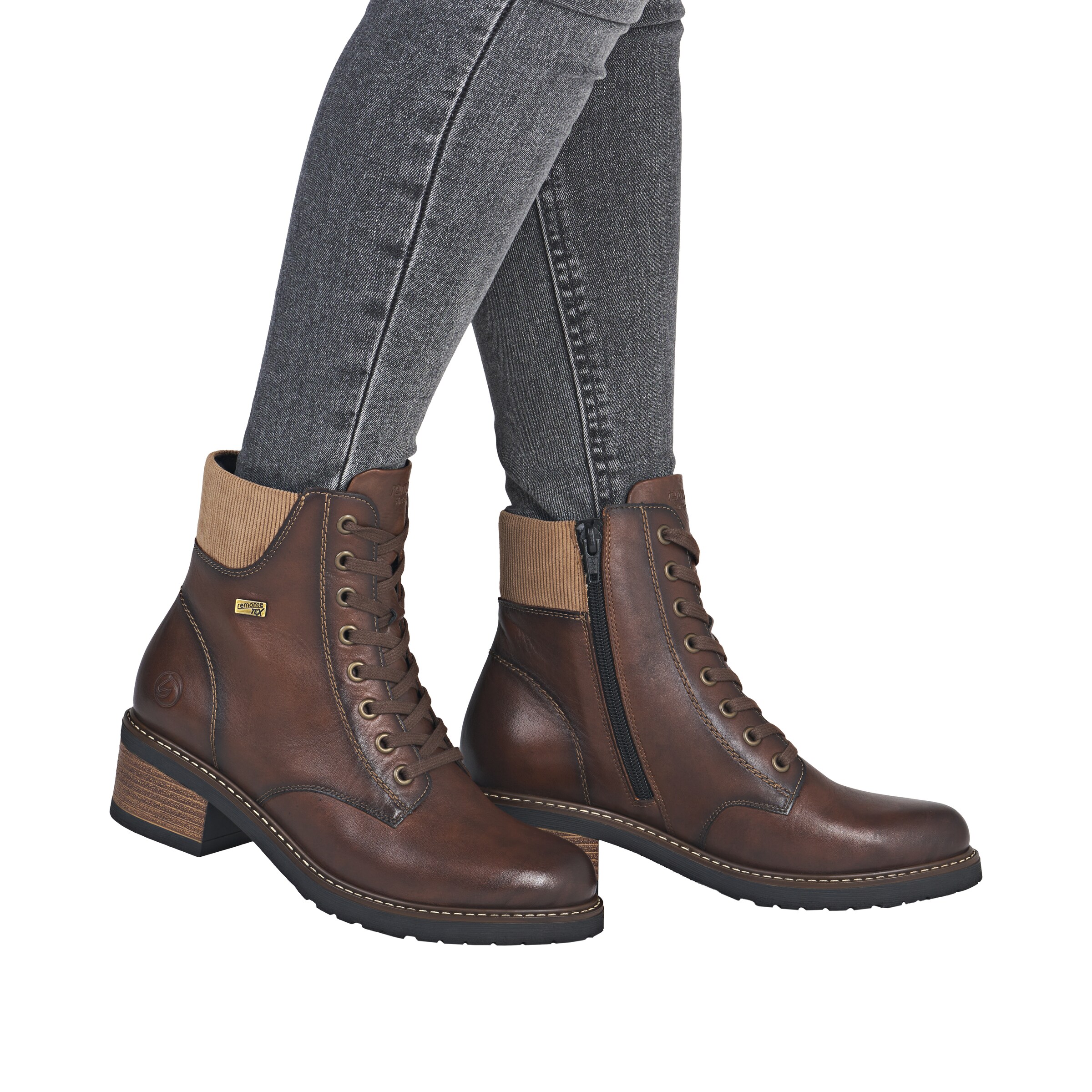 REMONTE Stiefelette in Braun: Vorderseite