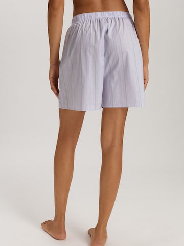 Hanro Pajama pants ' Sleep & Lounge ' in Blue