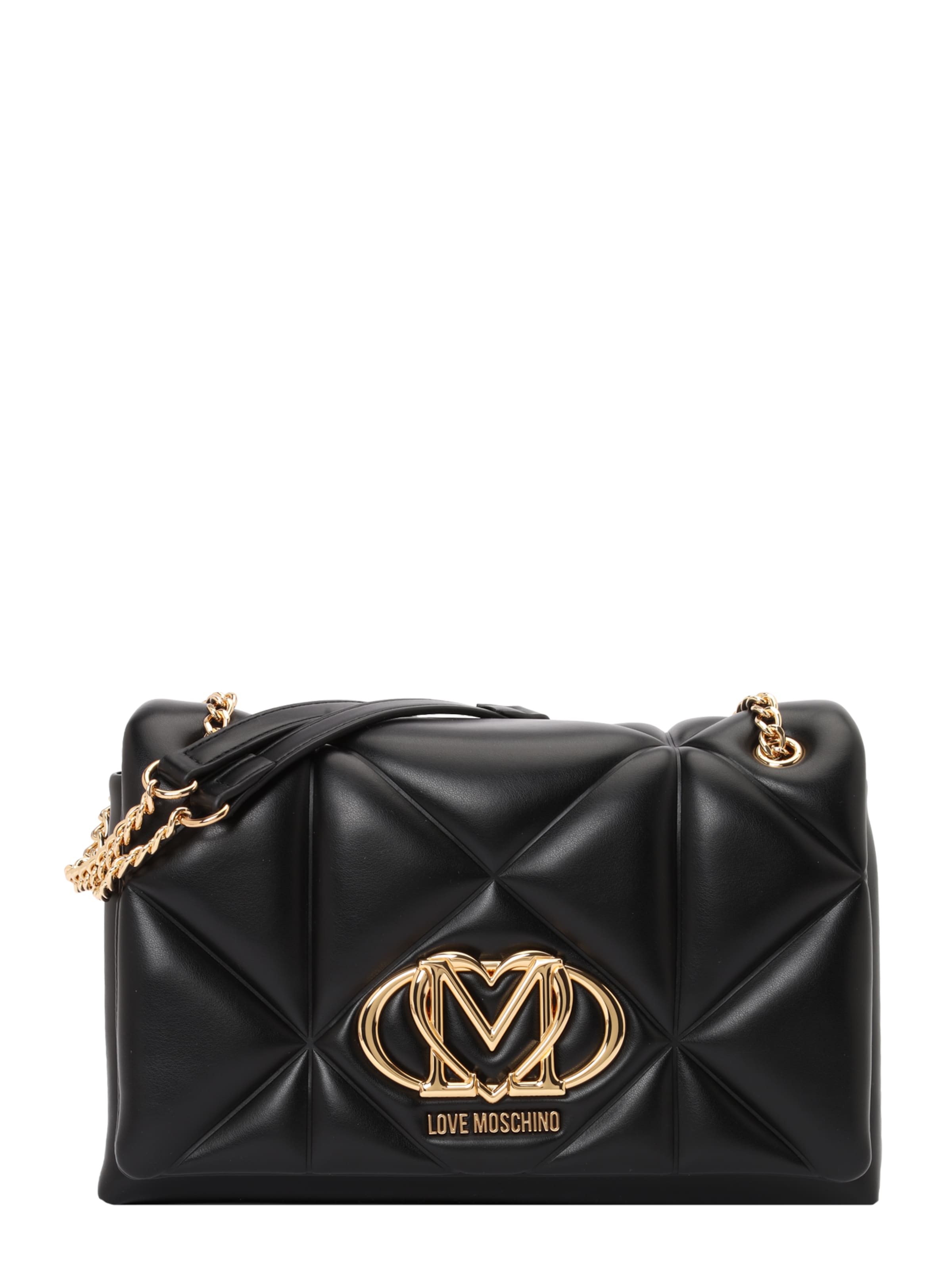 Love Moschino - Mala de ombro em preto: frente