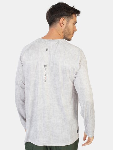 T-Shirt fonctionnel Spyder en gris