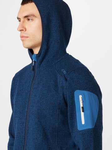 CMP Funktionele fleece-jas in Blauw