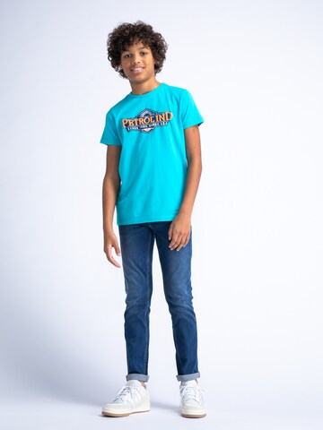 Petrol Industries Shirt 'Driftwave' in Blue
