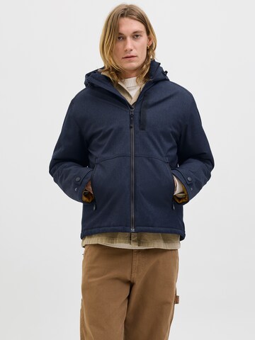 JACK & JONES Overgangsjakke 'JJEParker' i blå: forside