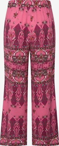 Ulla Popken Wide Leg Hose in Pink