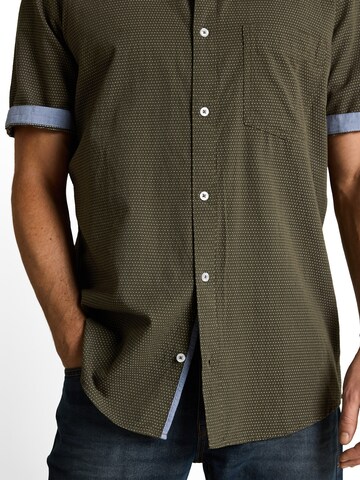 TOM TAILORRegular Fit Košulja - zelena boja