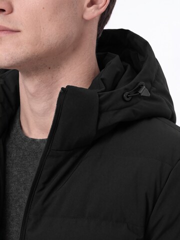 ALLTHEMEN Winter Jacket 'Wärmekammer' in Black