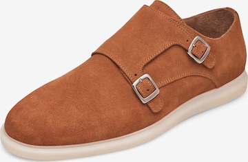 Henry Stevens Slip-ons 'Elia' in Brown: front