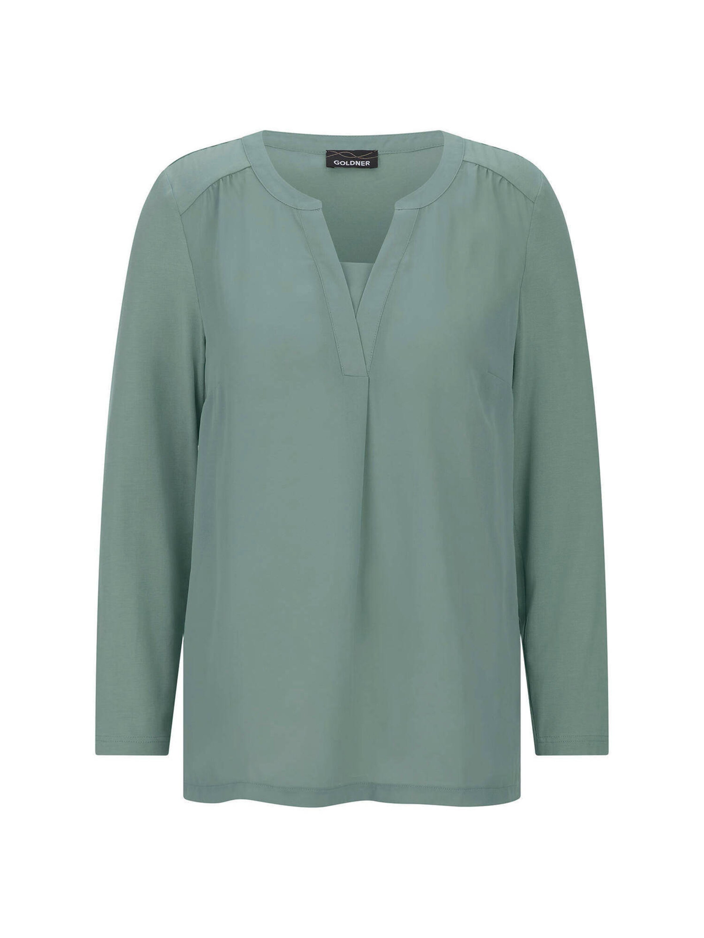 Goldner Blouse in Green: front