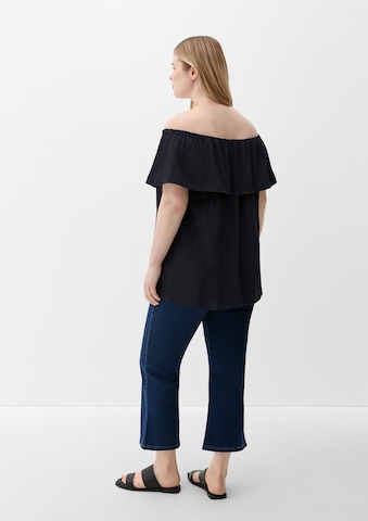 TRIANGLE Blouse in Blauw