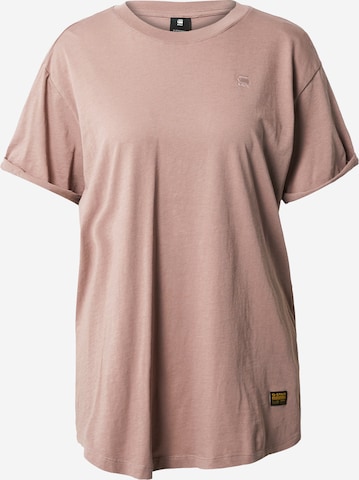 G-Star RAW T-shirt i brun: framsida