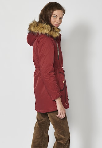 Parka di mezza stagione di KOROSHI in rosso