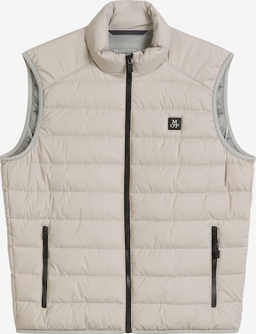 Gilet Marc O'Polo en beige : devant