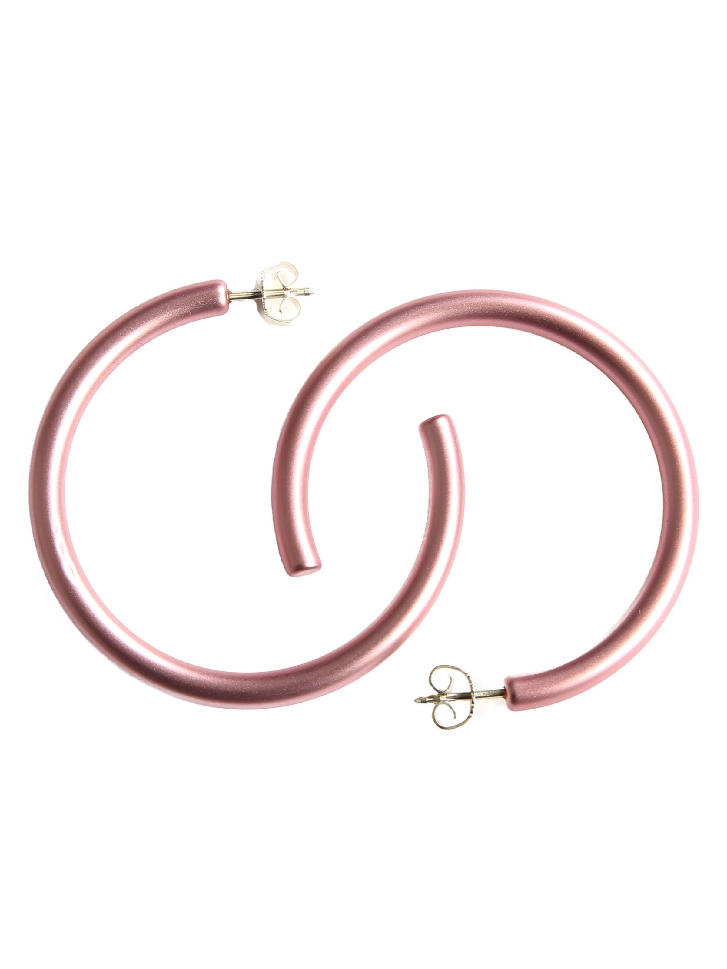 DeMarie Boucles d'oreilles en rose, Vue avec produit