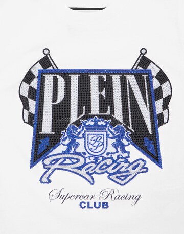 Philipp Plein - Camiseta 'Racing' en blanco