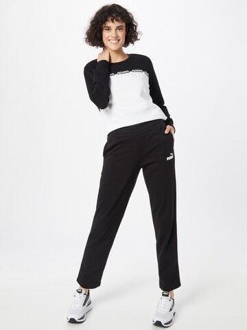 Regular Pantalon de sport 'Essential' PUMA en noir