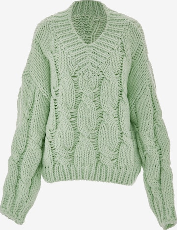 ebeeza Trui in Groen: voorkant