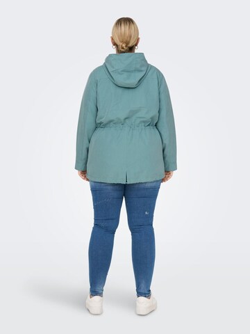 ONLY Carmakoma Tussenparka in Blauw