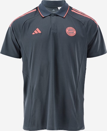 FC BAYERN MÜNCHEN Shirt 'Teamline Coach' in Grey: front