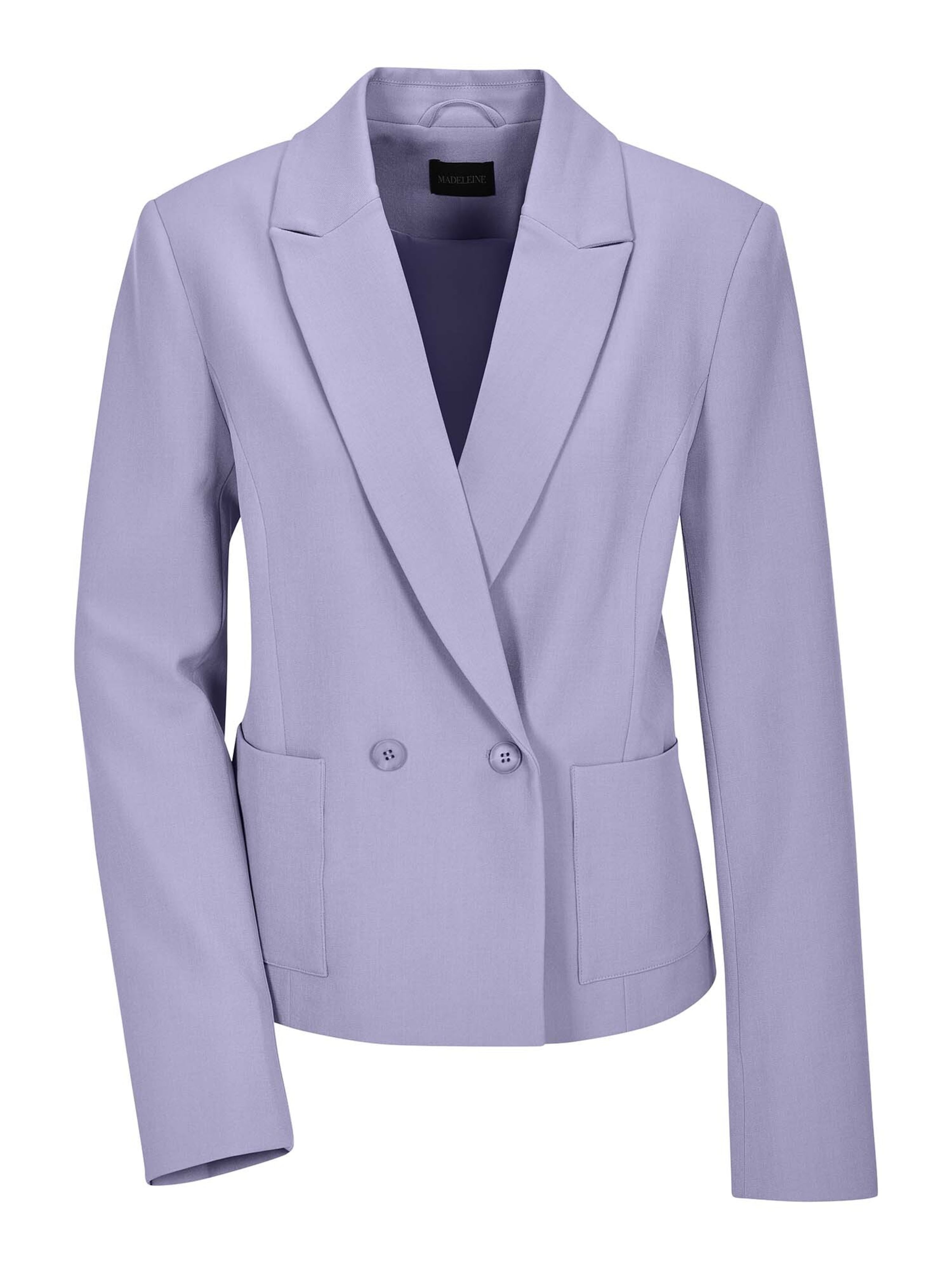 Blazer MADELEINE en violet : devant