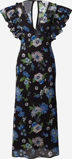 Warehouse Mekko värissä sininen / vihreä / pastellioranssi / musta, Tuotenäkymä