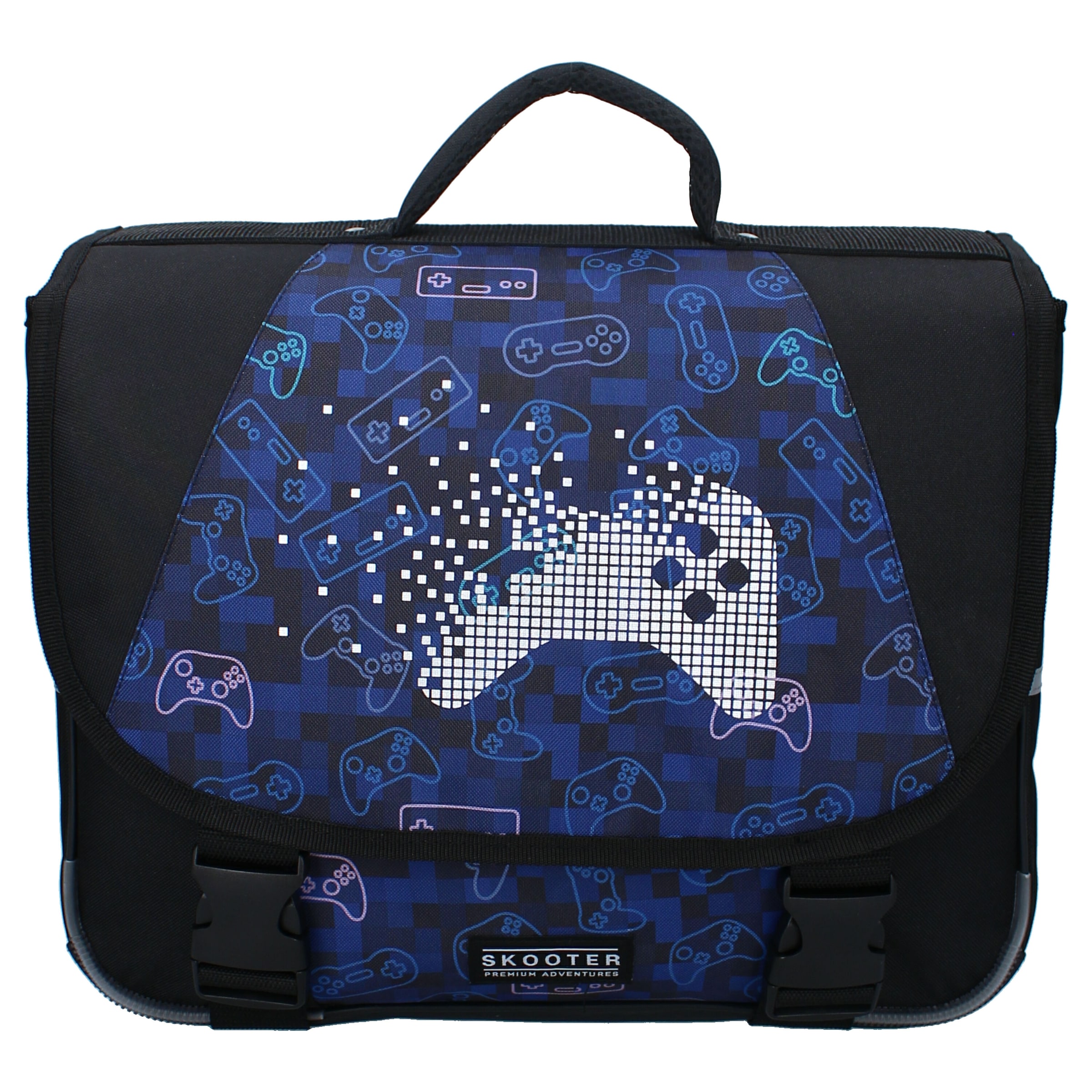 VADOBAG Schultasche 'Skooter Winning Streak' in Blau: Vorderseite