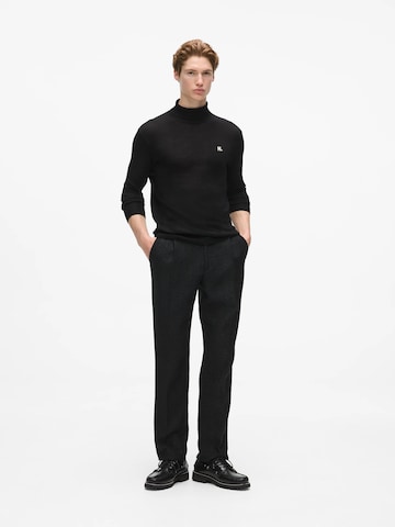 Karl Lagerfeld Regular Chinohose in Schwarz