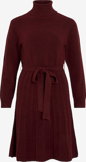 Megzta suknelė 'VITRINE' iš VILA, spalva – vyno raudona spalva, Prekių apžvalga