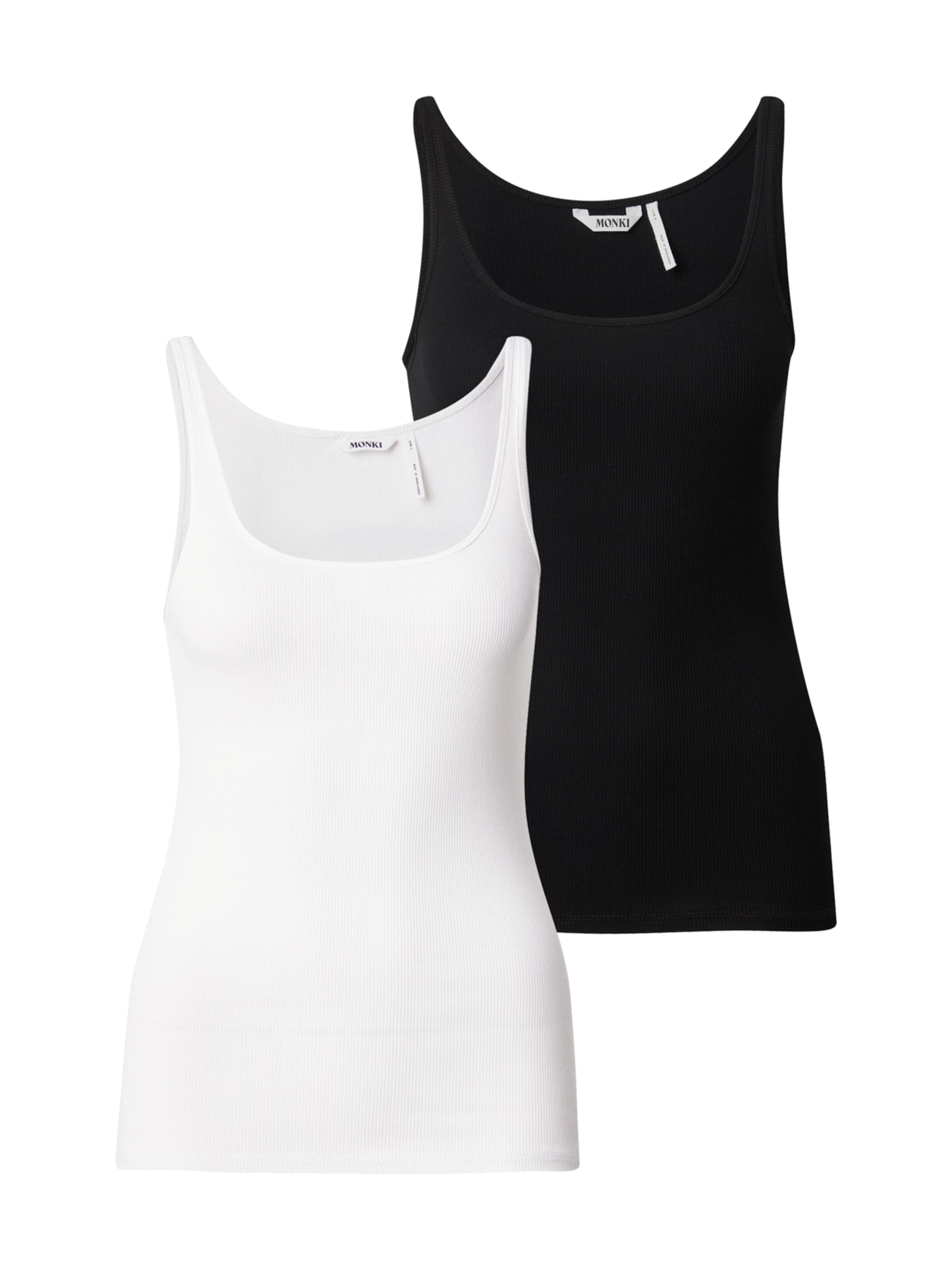 melns Monki Topiņš: no priekšpuses