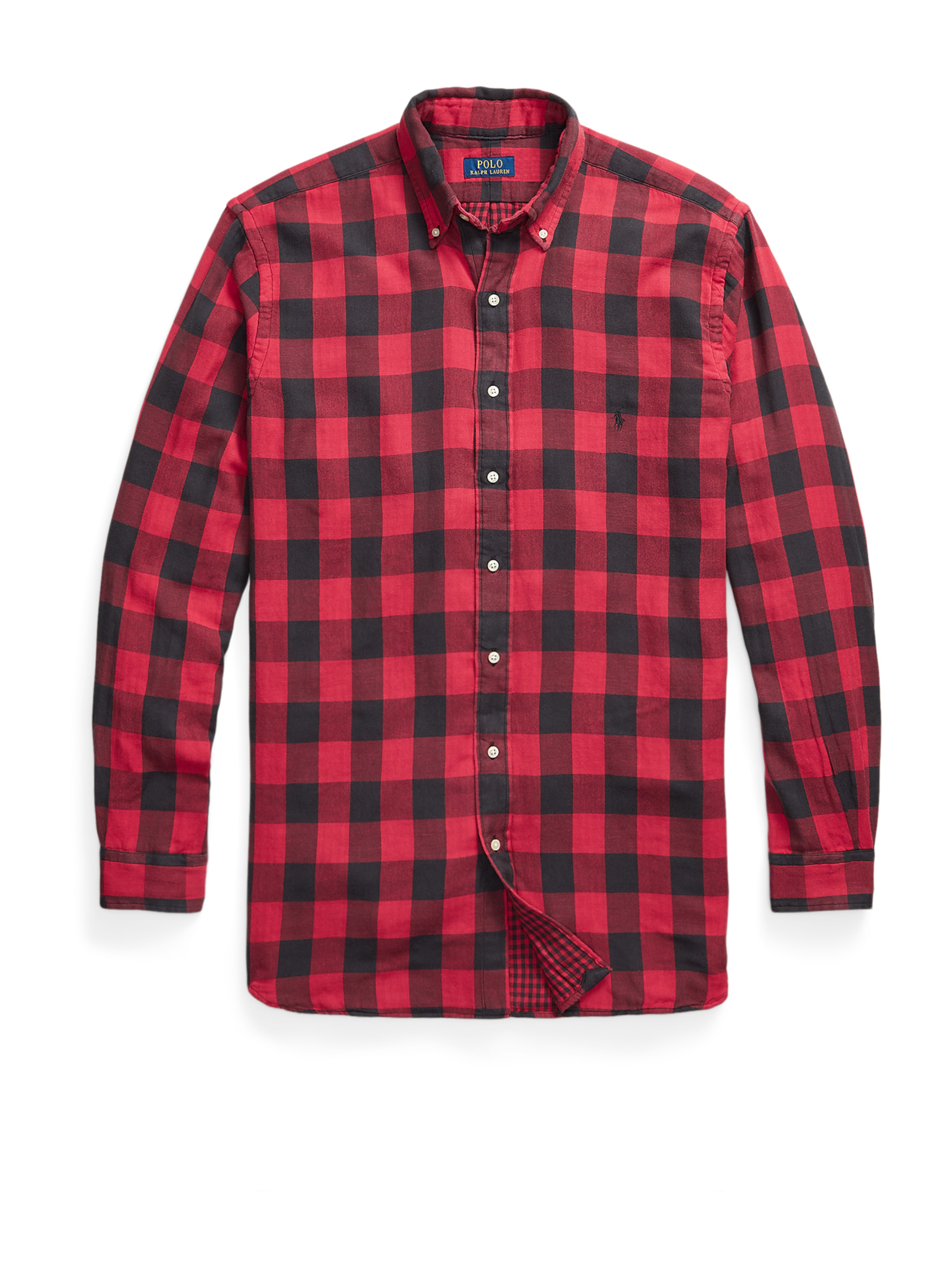 Regular fit Cămașă de la Polo Ralph Lauren pe roșu: față