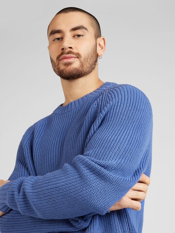 TOPMAN Пуловер в синьо