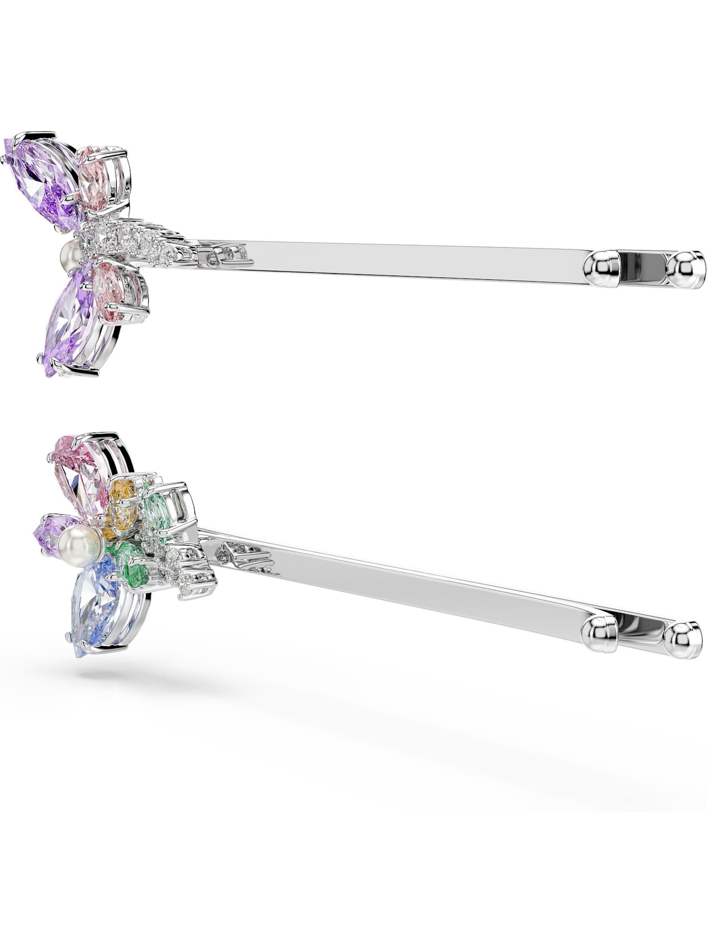 Swarovski Haarnadel in Silber