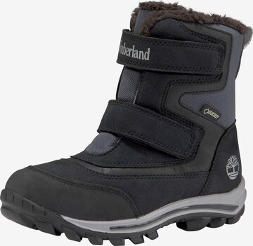 TIMBERLAND Snowboots 'Chillberg 2' in Schwarz: predná strana