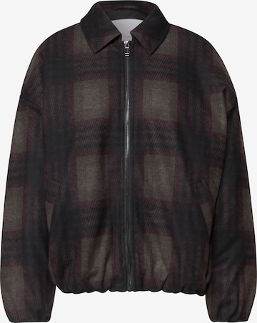 Street One Studio Gefütterter Blouson mit Karomuster in Braun: Vorderseite