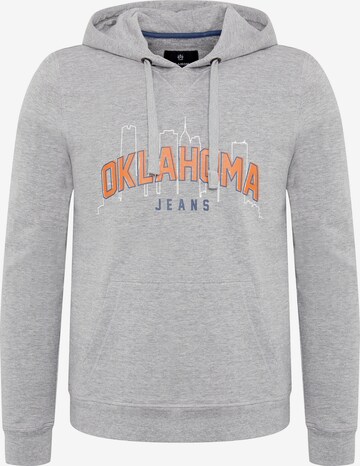 Oklahoma Jeans Sweatshirt in Grau: predná strana