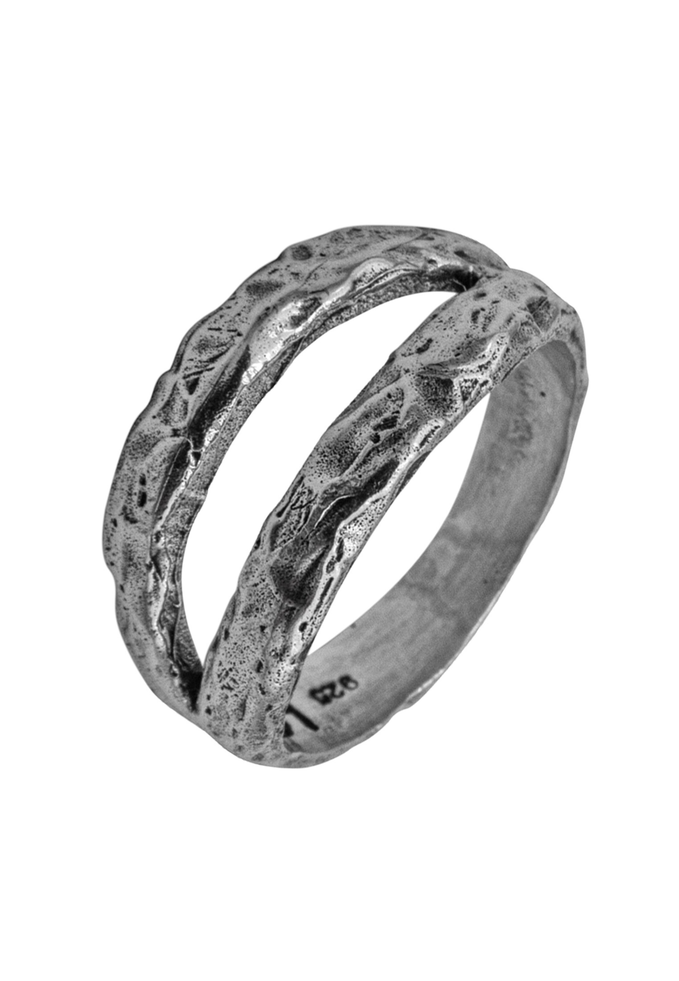 Haze&Glory Prsten 'Twin' – stříbrná