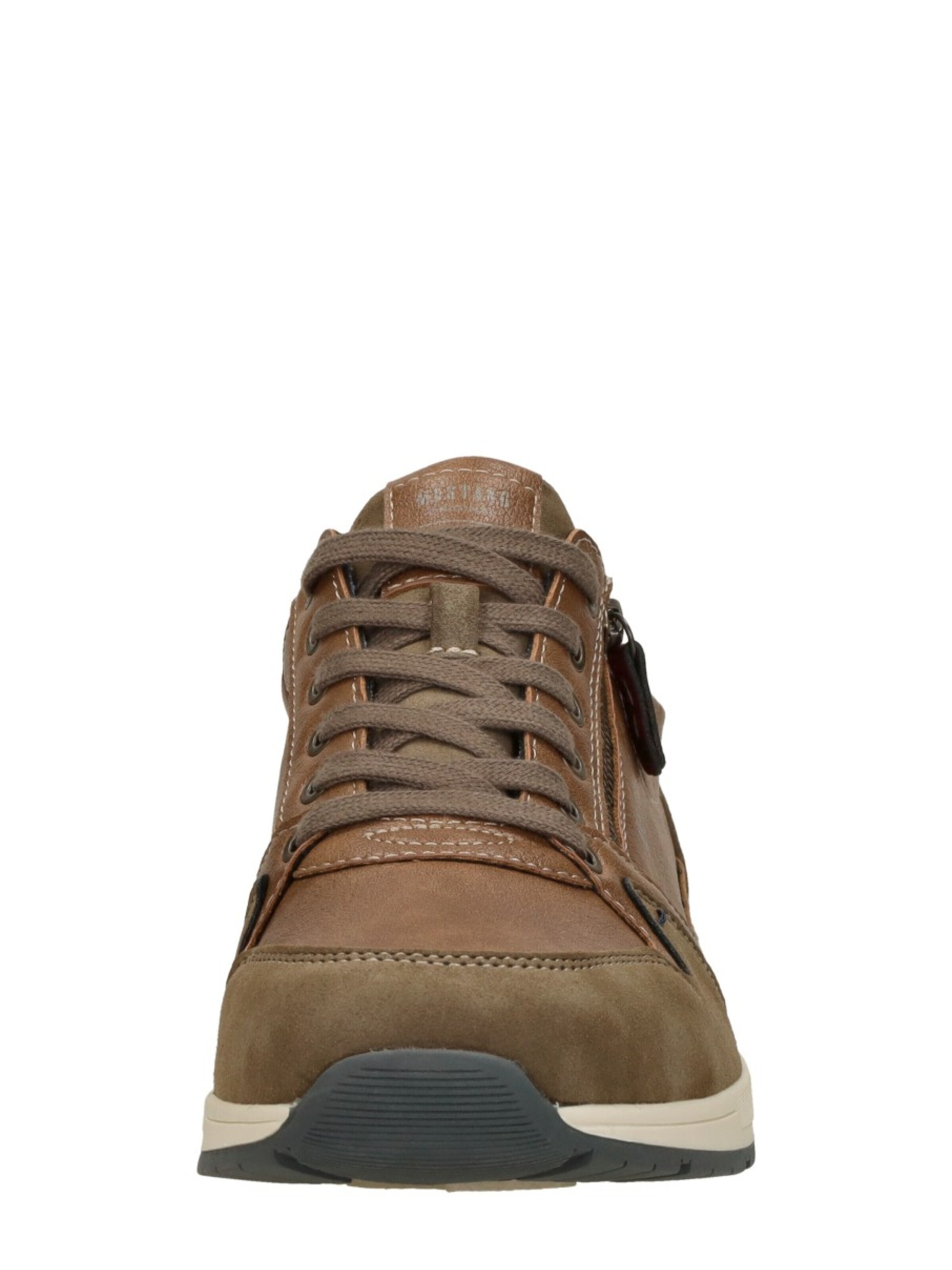 MUSTANG Platform trainers 'Heren sneakers' in Brown