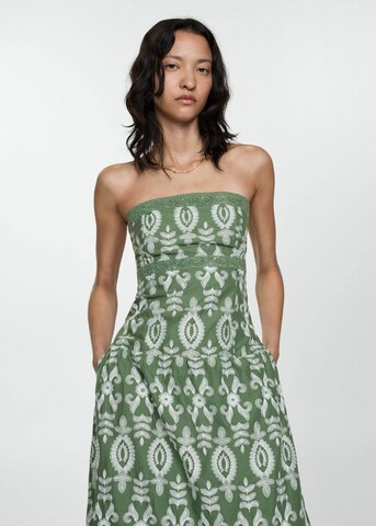 MANGO Kleid 'Miranda' in Grün
