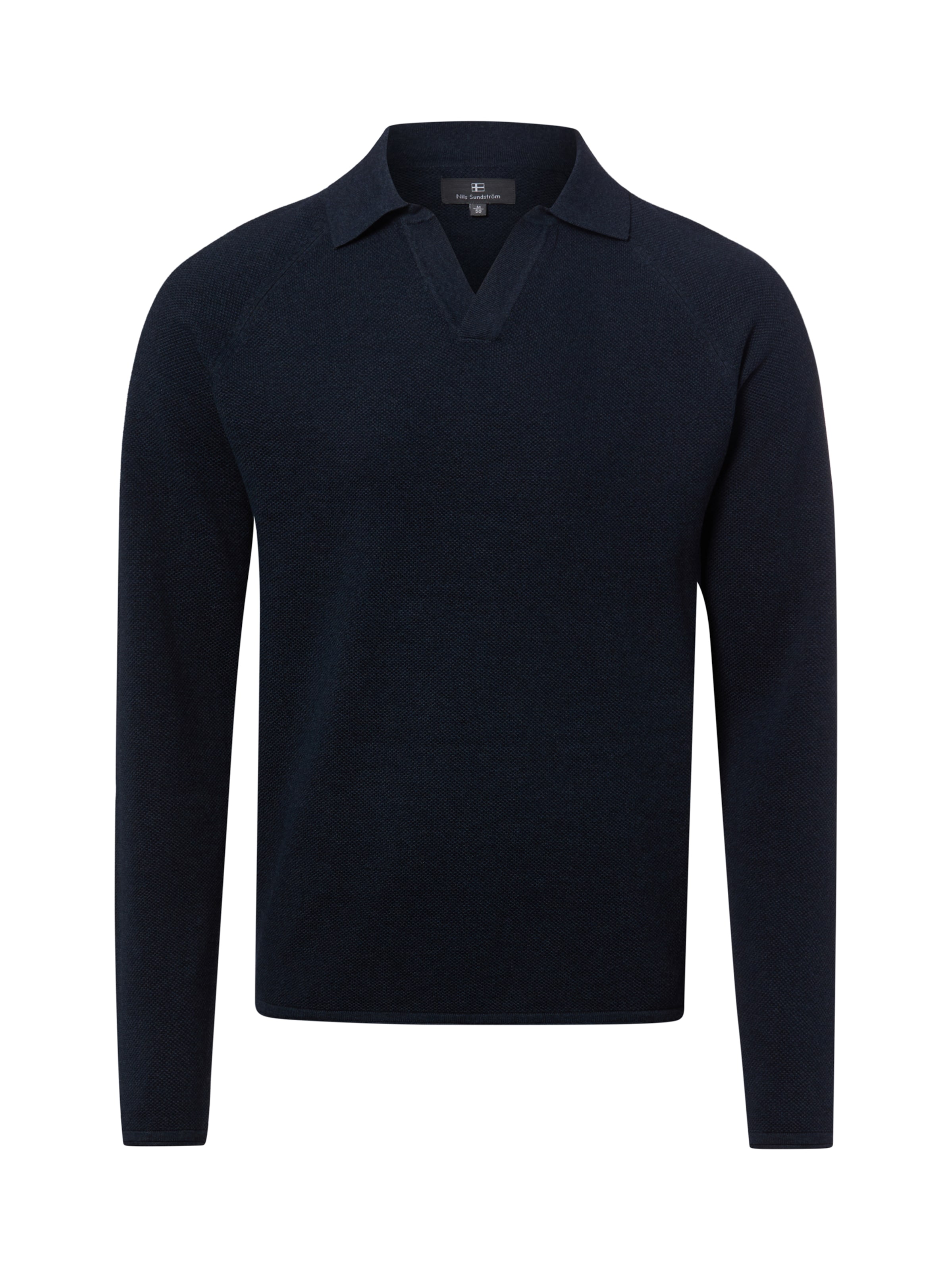 Pull-over Nils Sundström en bleu : devant