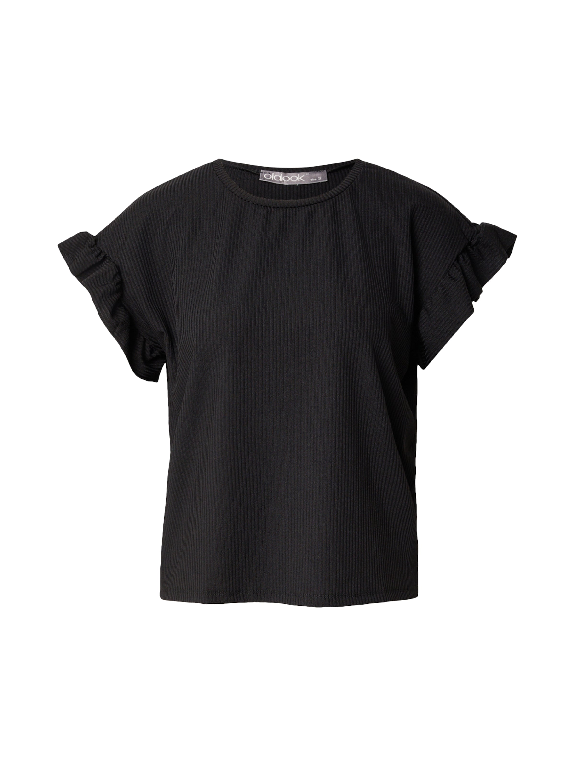 olalook T-Shirt in Schwarz: Vorderseite