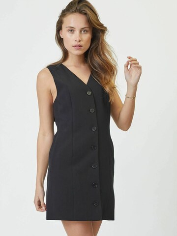 co'couture Kleid 'Vola' in Schwarz: Vorderseite